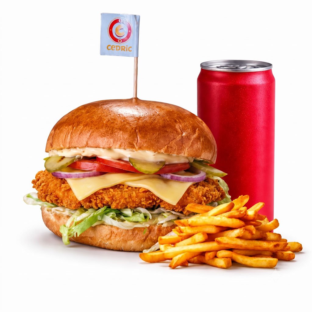 ŞİNİTZEL BURGER MENÜ